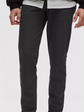 lululemon Warpstreme Black Slim Performance Pants